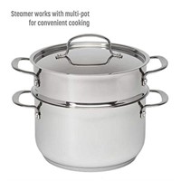 Classic Stainless Steel Cookware Set With Tri-ply