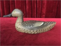 Carved Wood / Painted Duck Figure