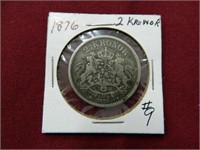 1876 2 Kronor
