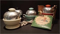 4 VINTAGE EGG COOKERS