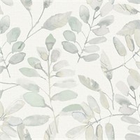 SM5036  InHome Fable Leaf Peel And Stick Wallpaper