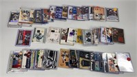 LARGE GROUP FOOTBALL RELIC / AUTO CARDS