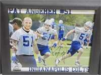 Pat Angeher Indianapolis Colts Autographed Picture
