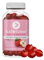 60Pcs Flat Tummy Apple Coder Vinegar Gummies