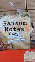 RANSOM NOTES WORD MAGNETIC GAME
