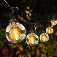 DREAMLAND 50FT Outdoor String Lights, Globe Patio