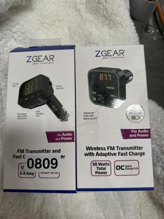 ZGEAR FM TRANSMITTER