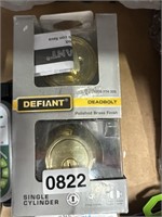 DEFIANT DEADBOLT RETAIL $30