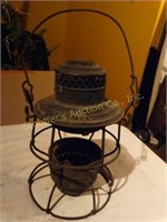 Antique Railroad Lantern  PRR Adams & Westlake Co.