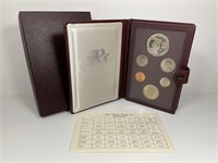 1983 Silver Prestige Proof Set with Olympic Dollar