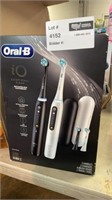 ORAL-B IO RECHARGEABLE TOOTHBRUSH 2HANDLES 2