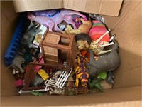 Large box of toys /animals