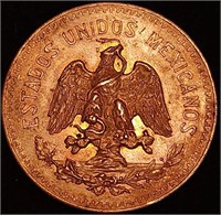 1935 MEXICO 20 CENTAVOS High Grade Toned Centavos