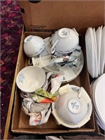 Cups, Saucers, Plates