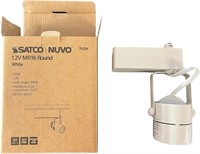 Nuvo TH234 One Light Track Head, Round, White