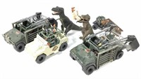 Vintage Jurassic Park Toys, Dinosaur, Figures