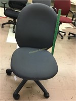 Gray adjustable desk chair