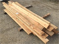 Lot of 5 1/2" x 6" Assorted Length Lumber