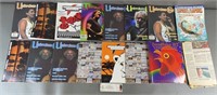 17pc Grateful Dead Related Magazines & Ticket