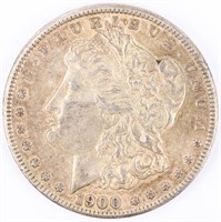 Coin 1900-S  Morgan Silver Dollar Extra Fine