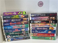 Lot of VHS Kids Movies - Mostly Disney