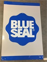 "Blue Seal" Metal Sign