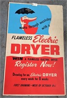 Dryer Advertising Piece