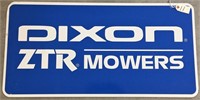 "Dixon ZTR Mowers" Metal Sign