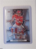 PATRICK MAHOMES SIGNED SPORTS CARD COA