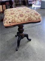Antique Piano Stool with what looks Cast Iron