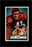 1951 Bowman #140 Leo Nomellini NRMT to NM-MT+