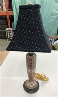 27" Tall Ornate Table Lamp