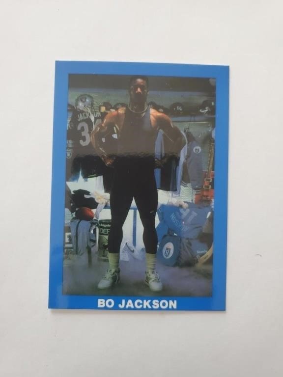 Bo Jackson Stats Card( one off or prototype?)