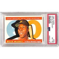 1960 Topps Willie Mccovey Rc Allstar Psa 4