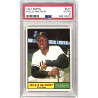 1961 Topps Willie Mccovey Psa 2