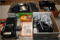 Tape Recorder, Electrical items, cords & more