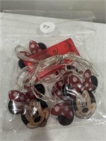 Minnie Mouse Battery Operated String Lights