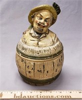 Antique Johann Maresch Humidor Tobacco Jar