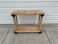 Wood work bench