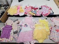 ALL NEW  BABY CLOTHES  3 to 24 Months w Tote