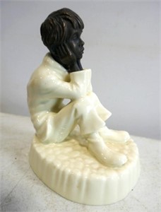 Porcelain & Bronze Minton Figurine "Spell Bound"