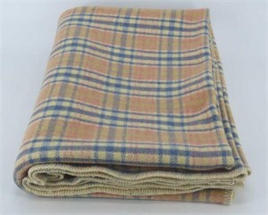 Plaid Wool Blanket
