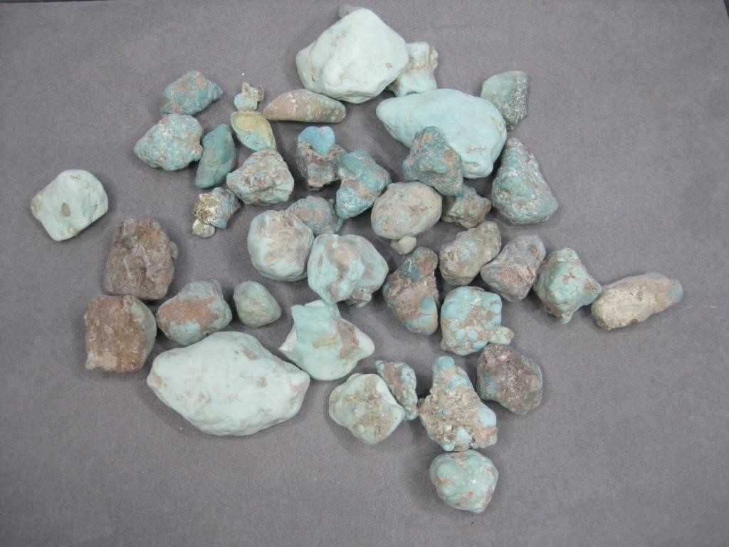 Turquoise Stabilized Nugget Rough 253.14gm
