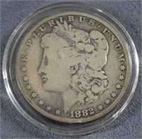 COIN - 1882-O MORGAN SILVER DOLLAR