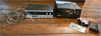 Vintage Record Player and Stereo System