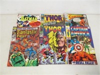 Vintage 1960s Superhero Comic Book Lot -