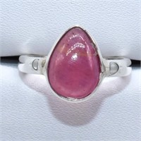Silver Ruby(2.7ct) Ring