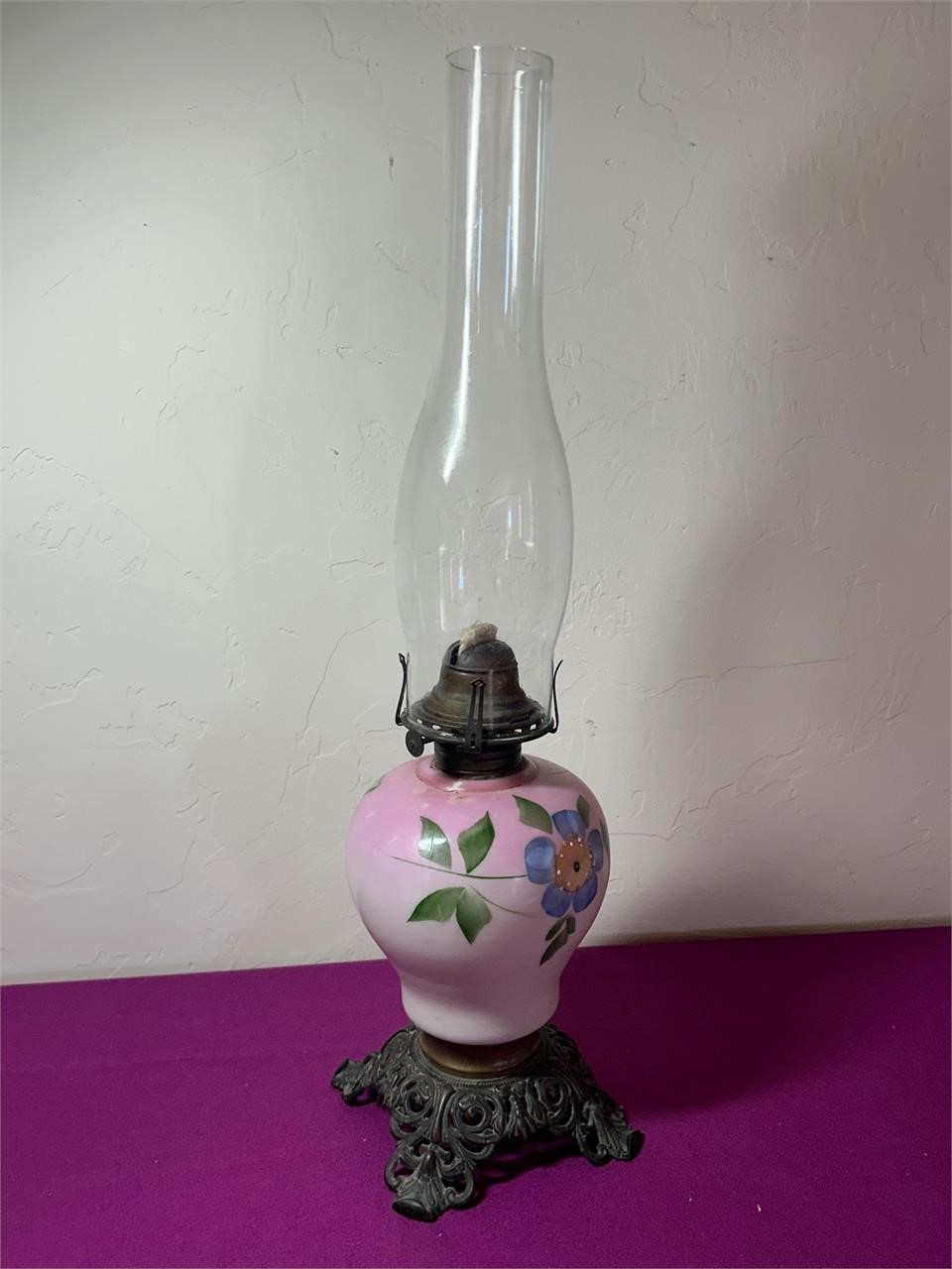 Antique Scoville MFG USA Oil Lamp
