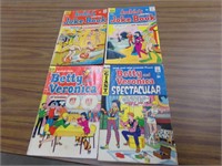 4 Archie comic books