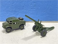 Dinky gun with Truck